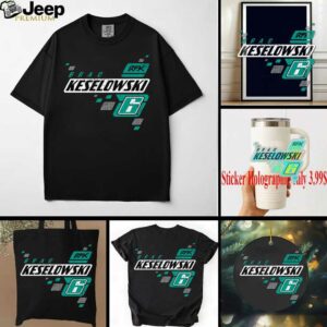 Brad Keselowski RFK Racing Charcoal #6 Lifestyle T Shirt