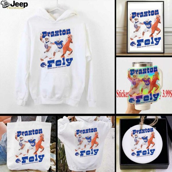 Braxton Fely Boise State Football Logo Shirt