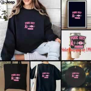 Breast Cancer Awareness Heartbeat Pink Out Green Bay Packers shirt