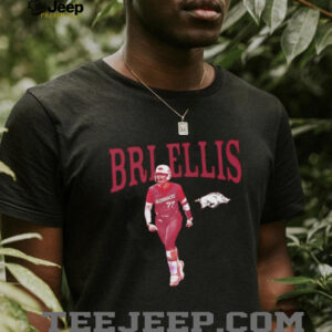 Bri Ellis portrait Arkansas Razorbacks shirt