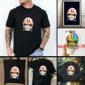 Brock Purdy San Francisco 49ers football helmet head player signature shirt