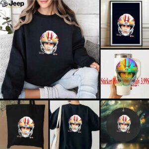 Brock Purdy San Francisco 49ers football helmet head player signature shirt