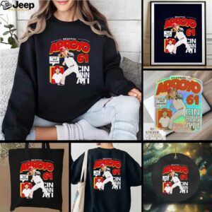 Bronson Arroyo Cincinnati Reds let’s go red machine comic shirt