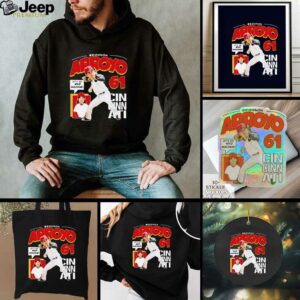 Bronson Arroyo Cincinnati Reds let’s go red machine comic shirt