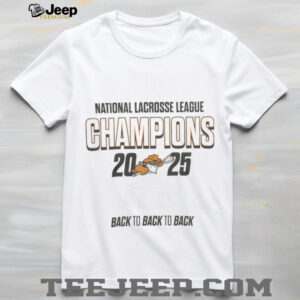 Buffalo Bandits 2025 NLL Champions Official White T Shirt