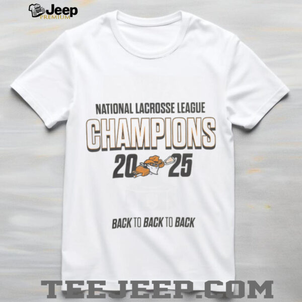 Buffalo Bandits 2025 NLL Champions Official White T Shirt