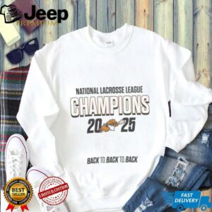 Buffalo Bandits 2025 NLL Champions Official White T Shirt