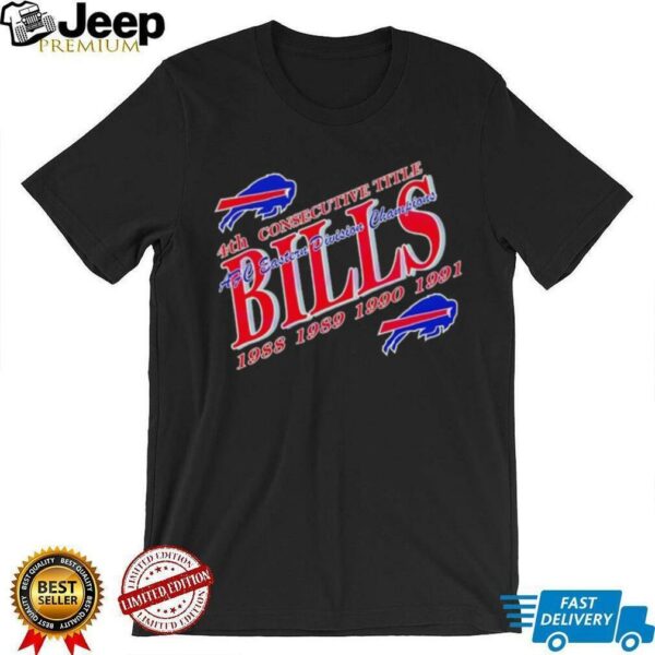 Buffalo Bills 4th Consecutive Title NFL Eastern Division Champions Shirt