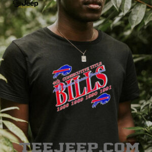 Buffalo Bills 4th Consecutive Title NFL Eastern Division Champions Shirt