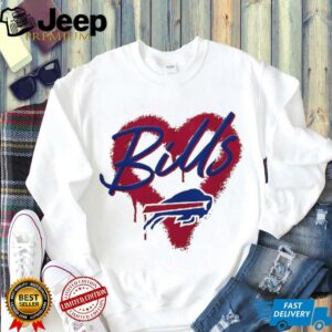 Buffalo Bills NFL spray heart 2025 shirt