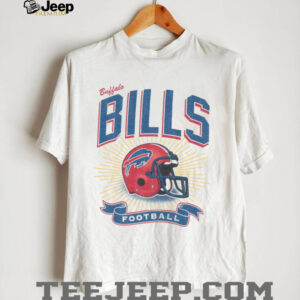 Buffalo Bills Prime Franklin Red Helmet T Shirt
