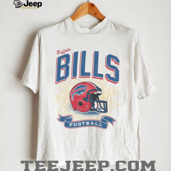 Buffalo Bills Prime Franklin Red Helmet T Shirt