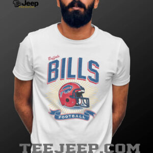 Buffalo Bills Prime Franklin Red Helmet T Shirt