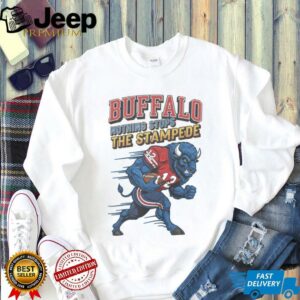 Buffalo Football Nothing Stops The Stampede Vintage Mascot Shirt