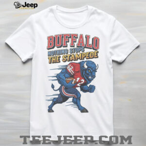 Buffalo Football Nothing Stops The Stampede Vintage Mascot Shirt