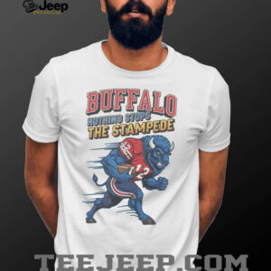 Buffalo Football Nothing Stops The Stampede Vintage Mascot Shirt