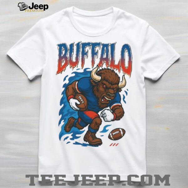 Buffalo Football Retro Sports Trendy Game Day Shirt