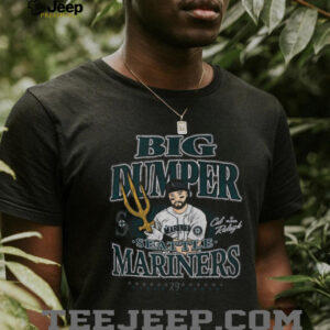 Cal Raleigh Navy Seattle Mariners Player Graphic T Shirt