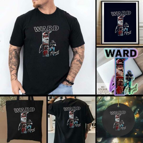 Cam Ward 1st overall pick graphic T shirt