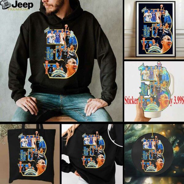Candace Parker 3 Chicago Sky WNBA Legend shirt
