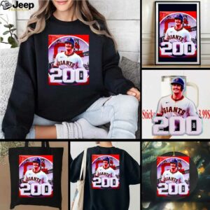 Career Home Run No. 200 For Matt Chapman San Francisco Giants MLB shirt