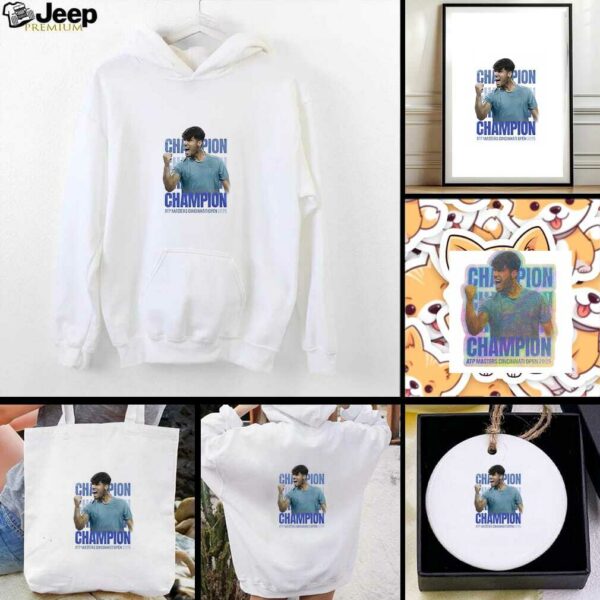 Carlos Alcaraz ATP masters champion Cincinnati open 2025 victory pose shirt