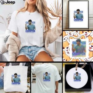 Carlos Alcaraz ATP masters champion Cincinnati open 2025 victory pose shirt