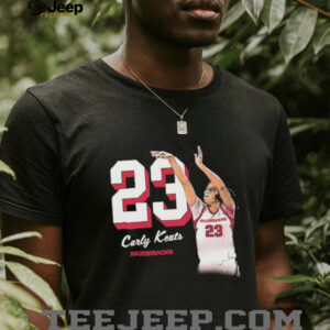 Carly Keats lay up Arkansas Razorbacks shirt