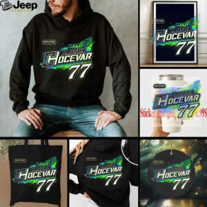 Carson Hocevar Spire Motorsports Black Lifestyle T Shirt