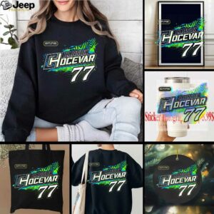 Carson Hocevar Spire Motorsports Black Lifestyle T Shirt