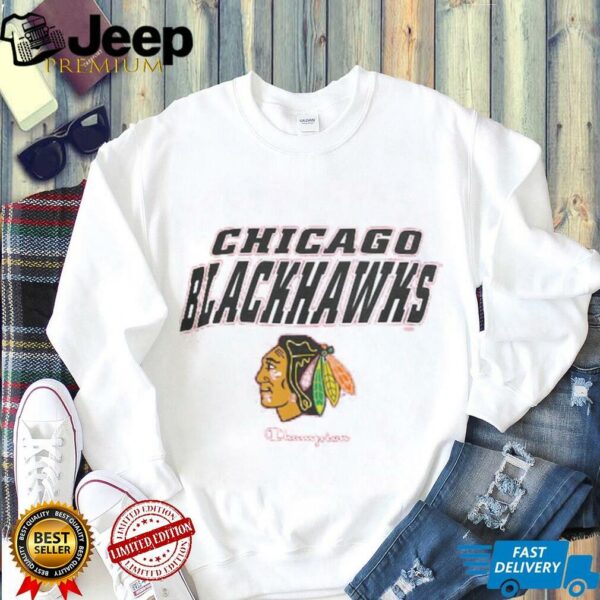 Champion Red Chicago Blackhawks T Shirt