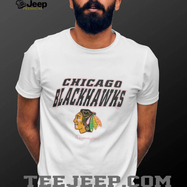 Champion Red Chicago Blackhawks T Shirt