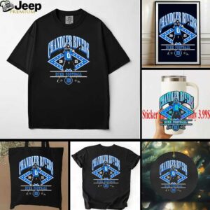 Chandler Rivers illustrated celebration Duke football shirt