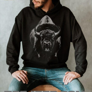 Charging Buffalo Majestic Bison Graphic shirt
