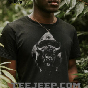 Charging Buffalo Majestic Bison Graphic shirt