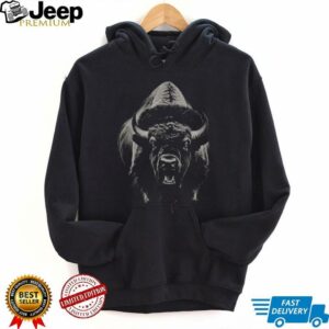 Charging Buffalo Majestic Bison Graphic shirt
