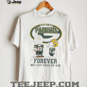 Charlie Brown Snoopy New Orleans Saints Forever Not Just When We Win shirt