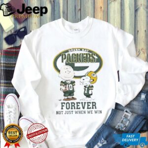 Charlie Brown Snoopy New Orleans Saints Forever Not Just When We Win shirt