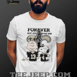 Charlie Brown Snoopy Philadelphia Eagles Forever Not Just When We Win shirt