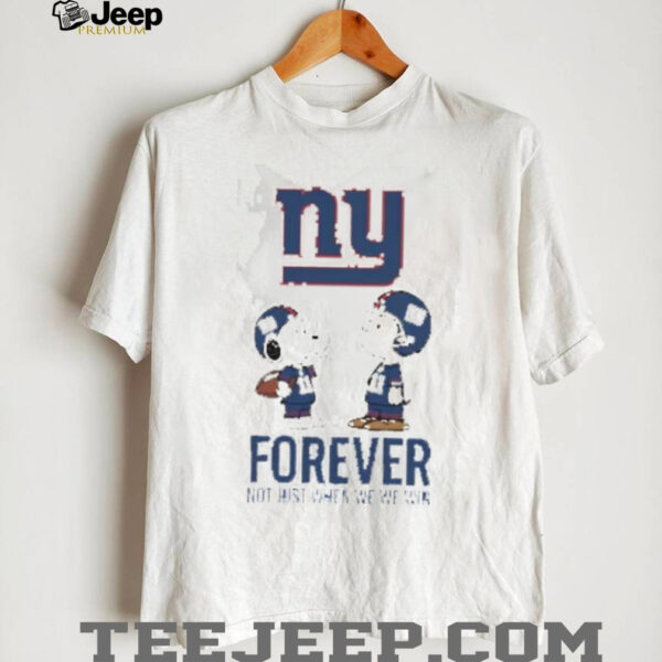 Charlie Brown Snoopy Seattle Seahawks Forever Not Just When We Win shirt