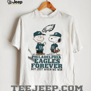 Charlie Brown Snoopy Tampa Bay Buccaneers Forever Not Just When We Win shirt