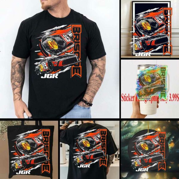 Chase Briscoe Joe Gibbs Racing Team Collection Bass Pro T Shirt