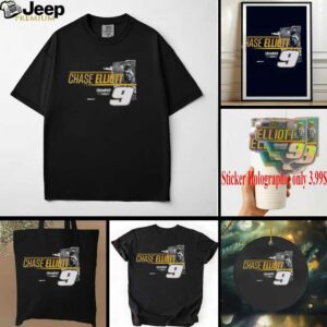 Austin Dillon Checkered Flag Sports Black 2025 Cook Out 400 Race Winner T Shirt