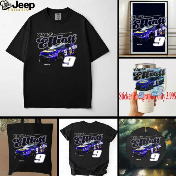 Chase Elliott Hendrick Motorsports Team Collection Black Shirt