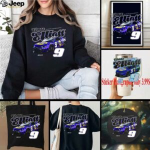 Chase Elliott Hendrick Motorsports Team Collection Black Shirt