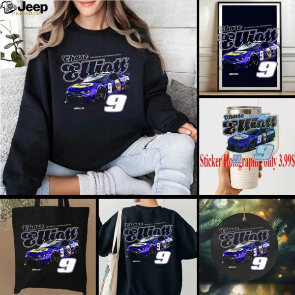 Chase Elliott Hendrick Motorsports Team Collection Black Shirt