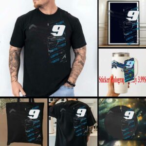 Chase Elliott Hendrick Motorsports Team Collection Car T Shirt