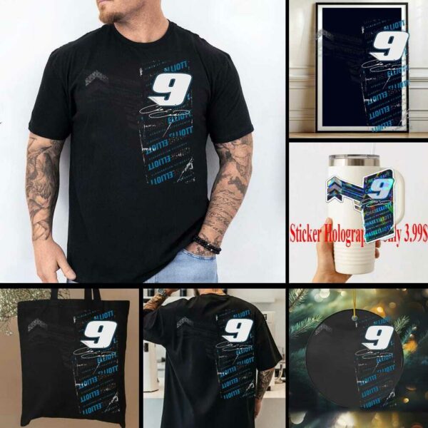 Chase Elliott Hendrick Motorsports Team Collection Car T Shirt