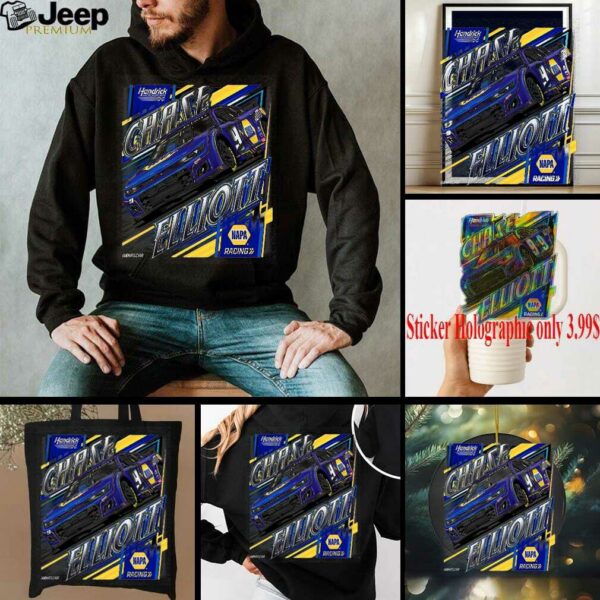Chase Elliott Hendrick Motorsports Team Collection Car T Shirts