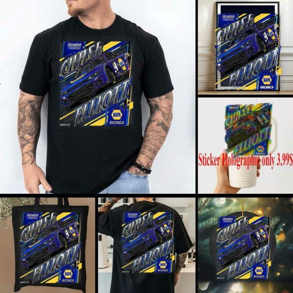 Chase Elliott Hendrick Motorsports Team Collection Car T Shirts